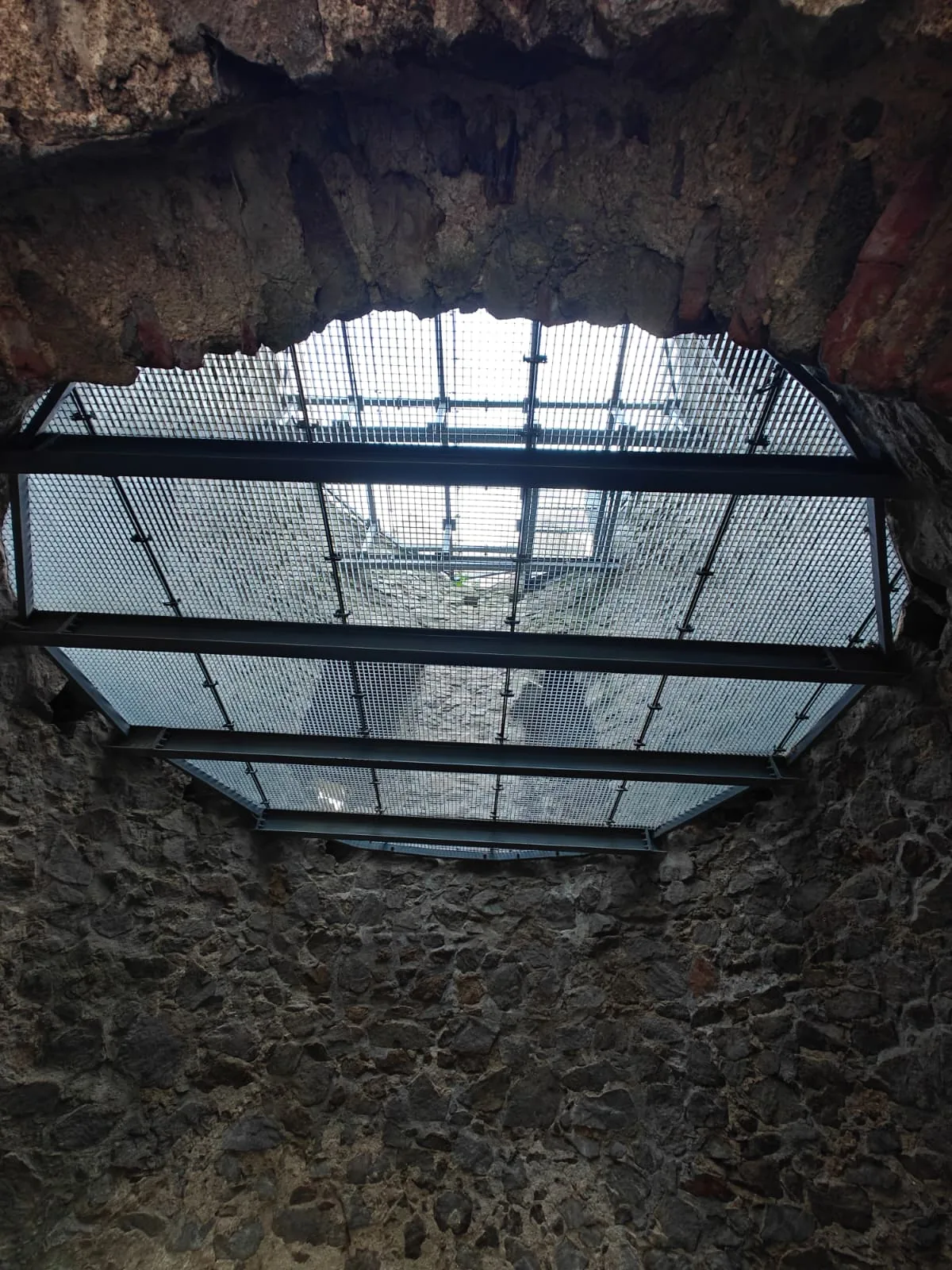 Inside Bologa Fortress